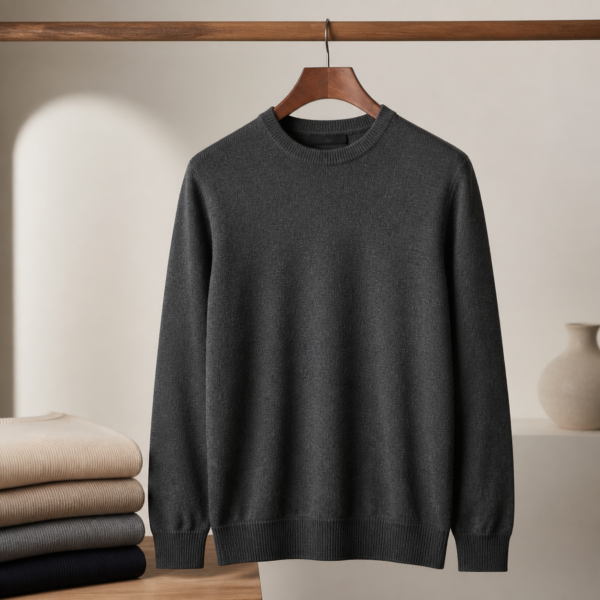 product-men-crewneck Men’s Fine Gauge Crewneck Jumper
