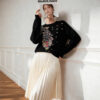 Women's Viscose Fiber Pullover Crew Neck Long Sleeve Sweater Manufacturer - MOQ 100 pcs - Style 0022 Women's Viscose Fiber Pullover Crew Neck Long Sleeve Sweater Manufacturer - MOQ 100 pcs - Style 0022