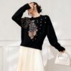 Women's Viscose Fiber Pullover Crew Neck Long Sleeve Sweater Manufacturer - MOQ 100 pcs - Style 0022 Women's Viscose Fiber Pullover Crew Neck Long Sleeve Sweater Manufacturer - MOQ 100 pcs - Style 0022