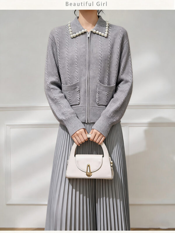 Women's Cardigan Long Sleeve Sweater Manufacturer - MOQ 100 pcs - Style 10001 Women's Cardigan Long Sleeve Sweater Manufacturer - MOQ 100 pcs - Style 10001