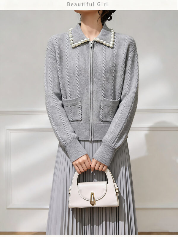 Women's Cardigan Long Sleeve Sweater Manufacturer - MOQ 100 pcs - Style 10001 Women's Cardigan Long Sleeve Sweater Manufacturer - MOQ 100 pcs - Style 10001