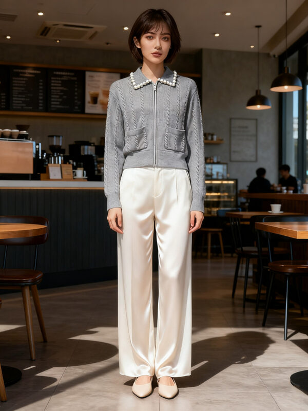 Women's Cardigan Long Sleeve Sweater Manufacturer - MOQ 100 pcs - Style 10001 Women's Cardigan Long Sleeve Sweater Manufacturer - MOQ 100 pcs - Style 10001