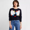 Women's Pullover Crew Neck Long Sleeve Sweater Manufacturer - MOQ 100 pcs - Style 1077