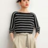 Women's Pullover Crew Neck Sweater Manufacturer - MOQ 100 pcs - Style 1201