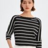Women's Pullover Crew Neck Sweater Manufacturer - MOQ 100 pcs - Style 1201