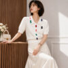 1379 product image 3 Women's Cardigan Short Sleeve Sweater Manufacturer - MOQ 100 pcs - Style 1379