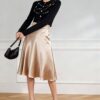 Women's Cardigan Crew Neck Long Sleeve Sweater Manufacturer - MOQ 100 pcs - Style 1422