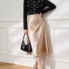 Women's Cardigan Crew Neck Long Sleeve Sweater Manufacturer - MOQ 100 pcs - Style 1422