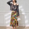 Women's Cardigan Long Sleeve Sweater Manufacturer - MOQ 100 pcs - Style 1424