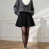 Women's Cardigan Crew Neck Long Sleeve Sweater Manufacturer - MOQ 100 pcs - Style 1425 Women's Cardigan Crew Neck Long Sleeve Sweater Manufacturer - MOQ 100 pcs - Style 1425