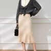 Women's Cardigan Crew Neck Long Sleeve Sweater Manufacturer - MOQ 100 pcs - Style 1425 Women's Cardigan Crew Neck Long Sleeve Sweater Manufacturer - MOQ 100 pcs - Style 1425