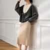 Women's Cardigan Crew Neck Long Sleeve Sweater Manufacturer - MOQ 100 pcs - Style 1425 Women's Cardigan Crew Neck Long Sleeve Sweater Manufacturer - MOQ 100 pcs - Style 1425