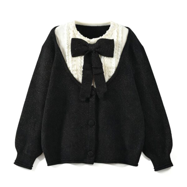 Women's Cardigan Crew Neck Long Sleeve Sweater Manufacturer - MOQ 100 pcs - Style 1425 Women's Cardigan Crew Neck Long Sleeve Sweater Manufacturer - MOQ 100 pcs - Style 1425