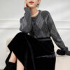 Women's Cardigan Crew Neck Long Sleeve Sweater Manufacturer - MOQ 100 pcs - Style 1426 Women's Cardigan Crew Neck Long Sleeve Sweater Manufacturer - MOQ 100 pcs - Style 1426