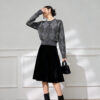 Women's Cardigan Crew Neck Long Sleeve Sweater Manufacturer - MOQ 100 pcs - Style 1426 Women's Cardigan Crew Neck Long Sleeve Sweater Manufacturer - MOQ 100 pcs - Style 1426
