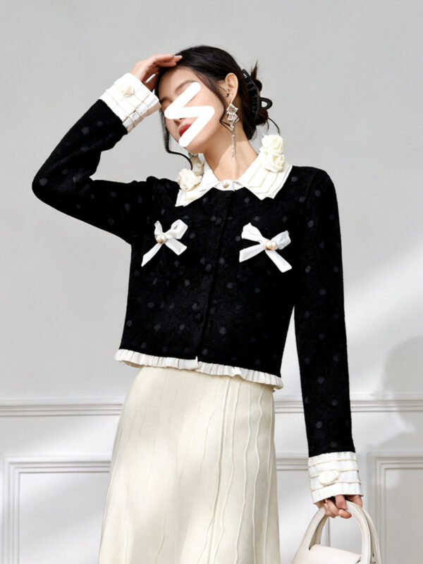 Women's Cardigan Long Sleeve Sweater Manufacturer - MOQ 100 pcs - Style 1429 Women's Cardigan Long Sleeve Sweater Manufacturer - MOQ 100 pcs - Style 1429