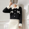 Women's Cardigan Long Sleeve Sweater Manufacturer - MOQ 100 pcs - Style 1429 Women's Cardigan Long Sleeve Sweater Manufacturer - MOQ 100 pcs - Style 1429