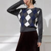 Women's Pullover Crew Neck Long Sleeve Sweater Manufacturer - MOQ 100 pcs - Style 1430 Women's Pullover Crew Neck Long Sleeve Sweater Manufacturer - MOQ 100 pcs - Style 1430