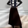 Women's Pullover Crew Neck Long Sleeve Sweater Manufacturer - MOQ 100 pcs - Style 1430 Women's Pullover Crew Neck Long Sleeve Sweater Manufacturer - MOQ 100 pcs - Style 1430