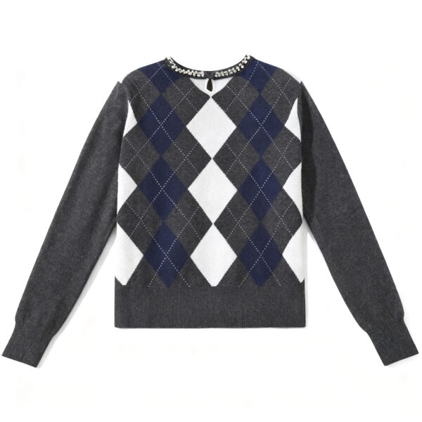 Women's Pullover Crew Neck Long Sleeve Sweater Manufacturer - MOQ 100 pcs - Style 1430 Women's Pullover Crew Neck Long Sleeve Sweater Manufacturer - MOQ 100 pcs - Style 1430
