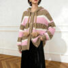 Women's Cardigan Long Sleeve Sweater Manufacturer - MOQ 100 pcs - Style 1464