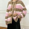 Women's Cardigan Long Sleeve Sweater Manufacturer - MOQ 100 pcs - Style 1464
