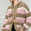 Women's Cardigan Long Sleeve Sweater Manufacturer - MOQ 100 pcs - Style 1464