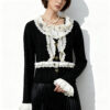 Women's Cardigan Long Sleeve Sweater Manufacturer - MOQ 100 pcs - Style 1466