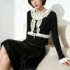 Women's Cardigan Long Sleeve Sweater Manufacturer - MOQ 100 pcs - Style 1466