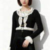 Women's Cardigan Long Sleeve Sweater Manufacturer - MOQ 100 pcs - Style 1466
