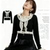 Women's Cardigan Long Sleeve Sweater Manufacturer - MOQ 100 pcs - Style 1466
