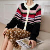 Women's Cardigan Crew Neck Long Sleeve Sweater Manufacturer - MOQ 100 pcs - Style 1468 Women's Cardigan Crew Neck Long Sleeve Sweater Manufacturer - MOQ 100 pcs - Style 1468