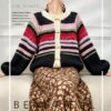 Women's Cardigan Crew Neck Long Sleeve Sweater Manufacturer - MOQ 100 pcs - Style 1468 Women's Cardigan Crew Neck Long Sleeve Sweater Manufacturer - MOQ 100 pcs - Style 1468