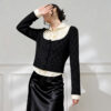 Women's Cardigan Long Sleeve Sweater Manufacturer - MOQ 100 pcs - Style 1469