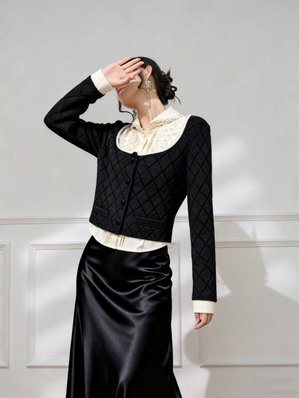 Women's Cardigan Long Sleeve Sweater Manufacturer - MOQ 100 pcs - Style 1469