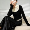 Women's Cardigan Long Sleeve Sweater Manufacturer - MOQ 100 pcs - Style 1469