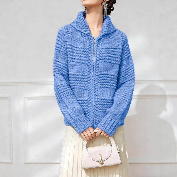 Women's Cardigan Long Sleeve Sweater Manufacturer - MOQ 100 pcs - Style 1471