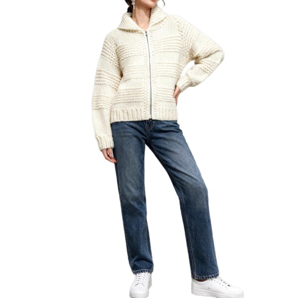 Women's Cardigan Long Sleeve Sweater Manufacturer - MOQ 100 pcs - Style 1471