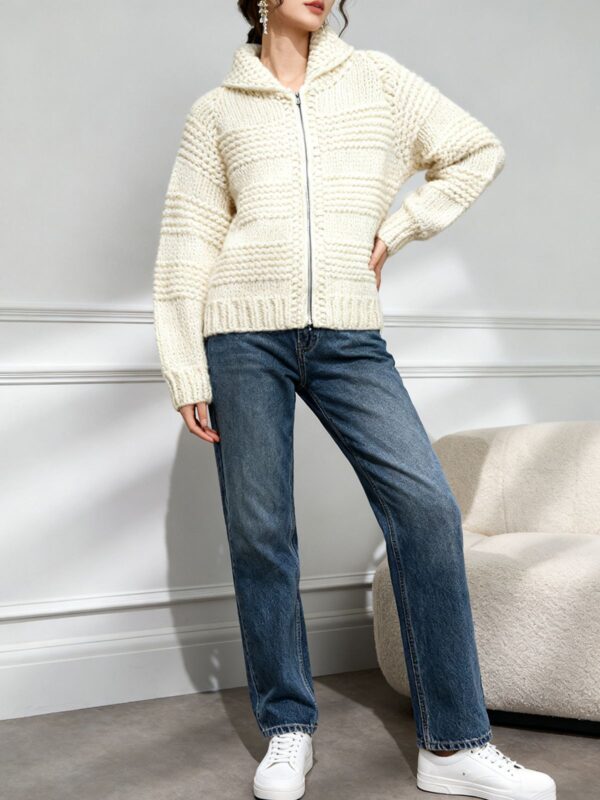 Women's Cardigan Long Sleeve Sweater Manufacturer - MOQ 100 pcs - Style 1471