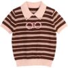 1473 product image 5 Women's Pullover Short Sleeve Sweater Manufacturer - MOQ 100 pcs - Style 1473