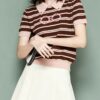 1473 product image 7 Women's Pullover Short Sleeve Sweater Manufacturer - MOQ 100 pcs - Style 1473