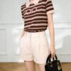 1473 product image 12 Women's Pullover Short Sleeve Sweater Manufacturer - MOQ 100 pcs - Style 1473