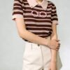 1473 product image 15 Women's Pullover Short Sleeve Sweater Manufacturer - MOQ 100 pcs - Style 1473