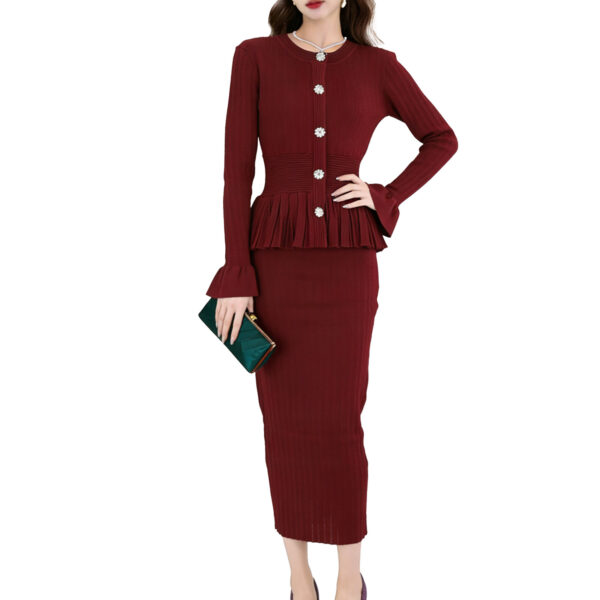 Women's Long Sleeve Knitwear Manufacturer - MOQ 100 pcs - Style 2188