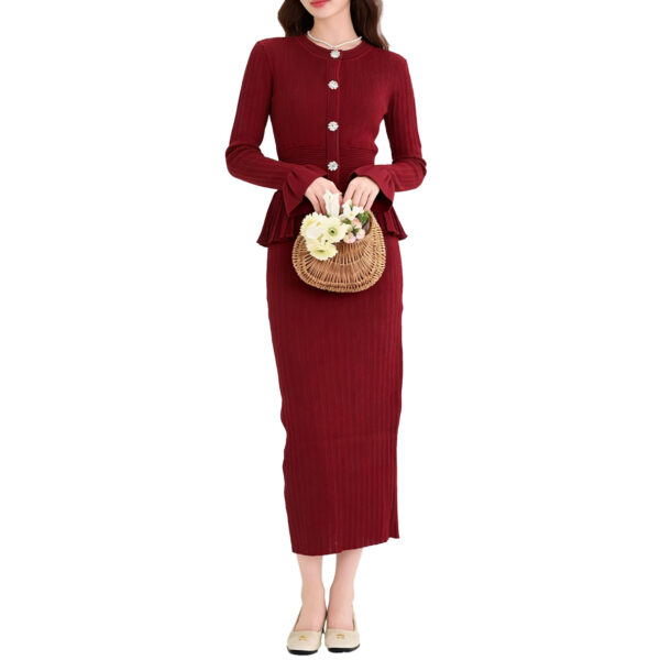 Women's Long Sleeve Knitwear Manufacturer - MOQ 100 pcs - Style 2188