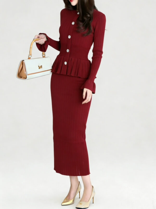 Women's Long Sleeve Knitwear Manufacturer - MOQ 100 pcs - Style 2188