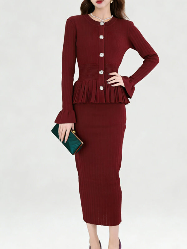 Women's Long Sleeve Knitwear Manufacturer - MOQ 100 pcs - Style 2188