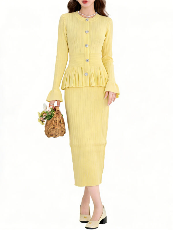 Women's Long Sleeve Knitwear Manufacturer - MOQ 100 pcs - Style 2188