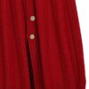 Women's Red Button-Front Short-Sleeve Maxi Knit Dress — Style 2192