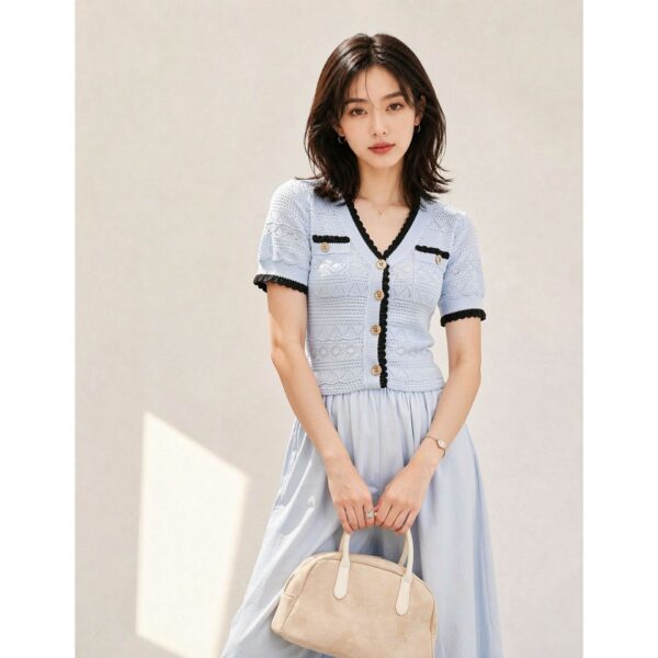 2195 product image 8 Women's Knitwear Manufacturer - MOQ 100 pcs - Style 2195